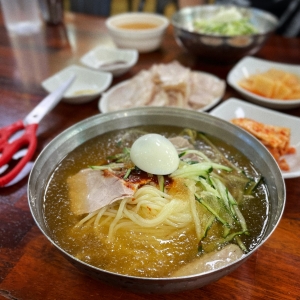 산방식당 제주점 밀면맛집, 제주시맛집